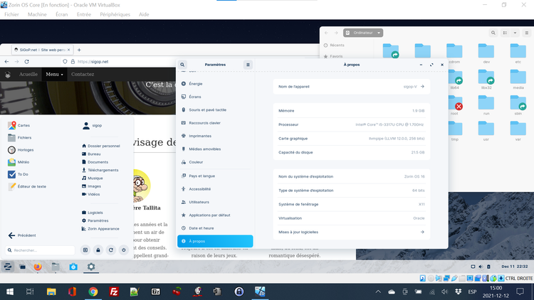 Probando Zorin OS